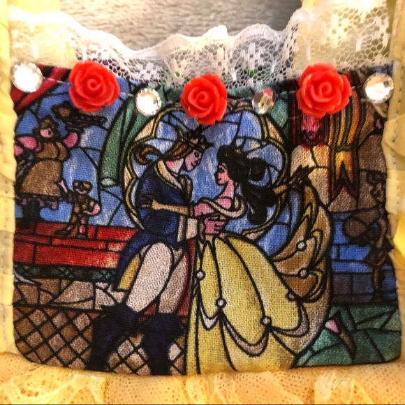 Disney Custom Beauty and The Beast Dress 3/6M - Picture 2 of 3